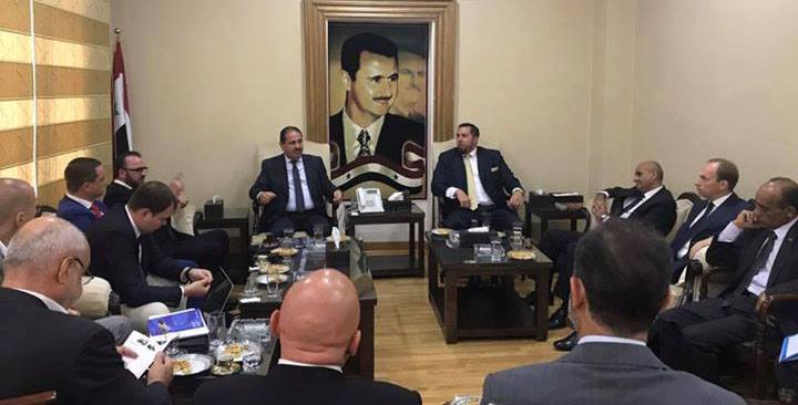 وزير النقل يبحث مع وفد من الصناعيين ورجال الأعمال الروس إنشاء مطار جديد في دمشق، ومرفأ بديل في اللاذقية